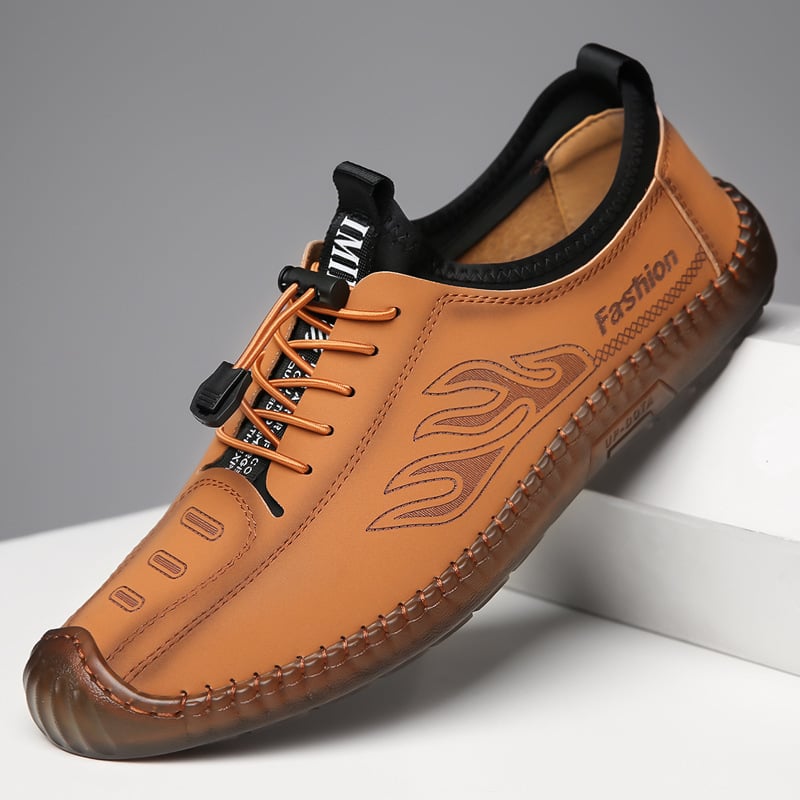 New 2025 fashion casual tendon sole soft sole men's shoes