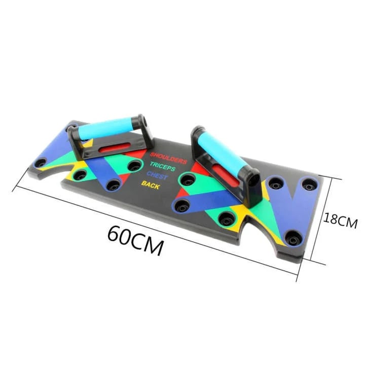 🌈Multifunctional Folding Push-up Fitness Board Sports Abdominal Device