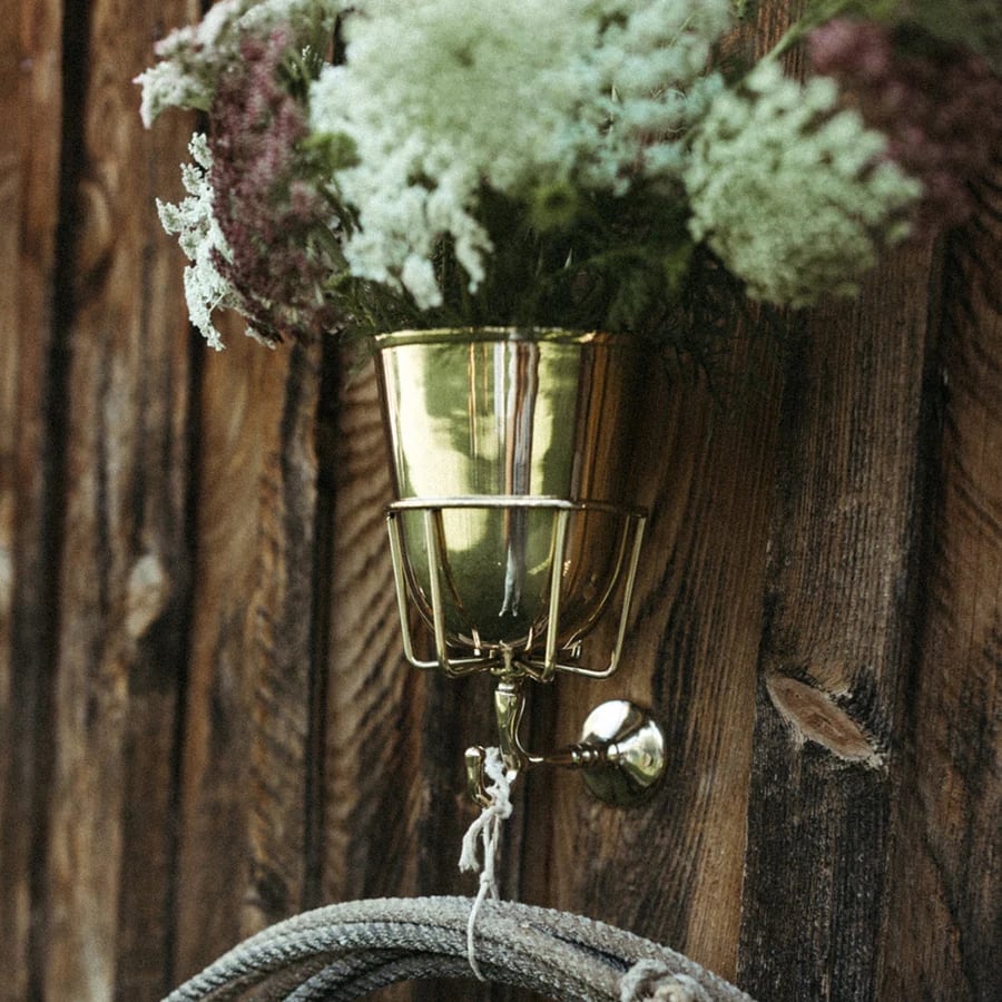 🔥🌷Bohemian Opal Wall Vessel for Plant Lovers