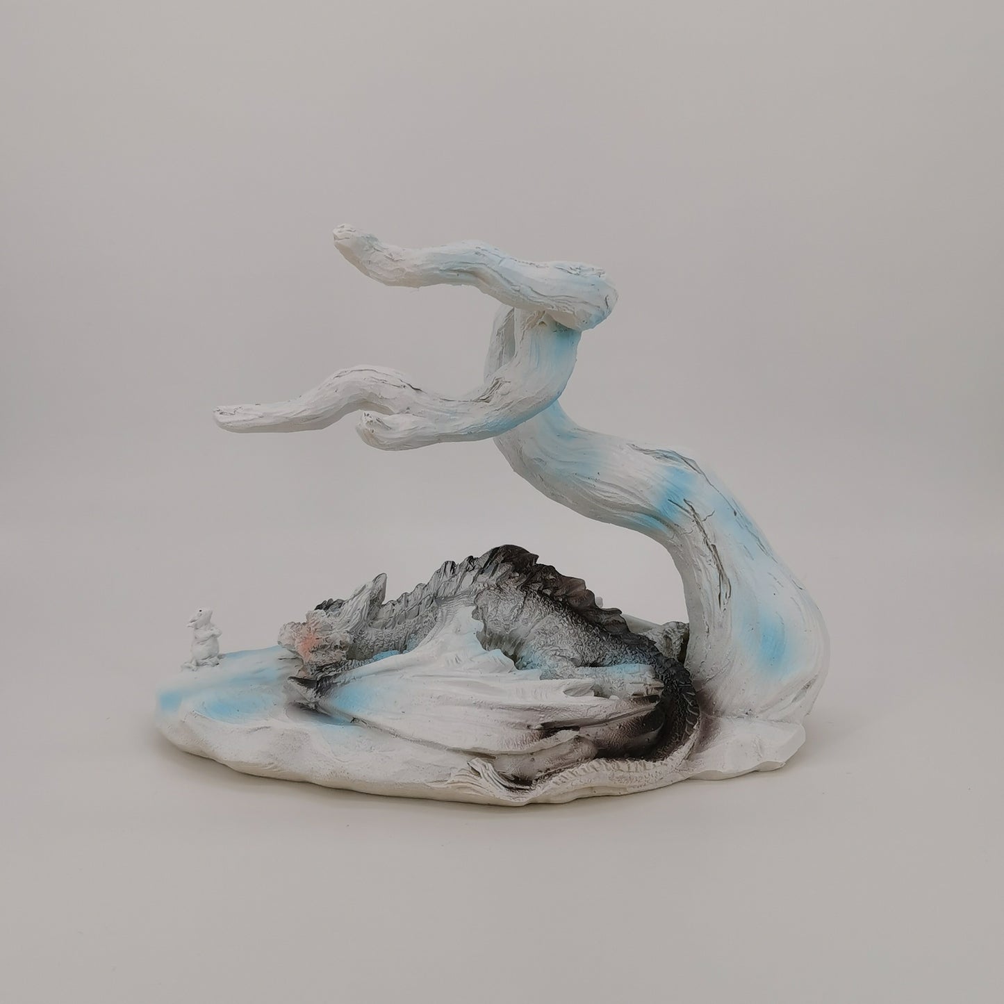 Dragon And Mouse - Art Sculpture