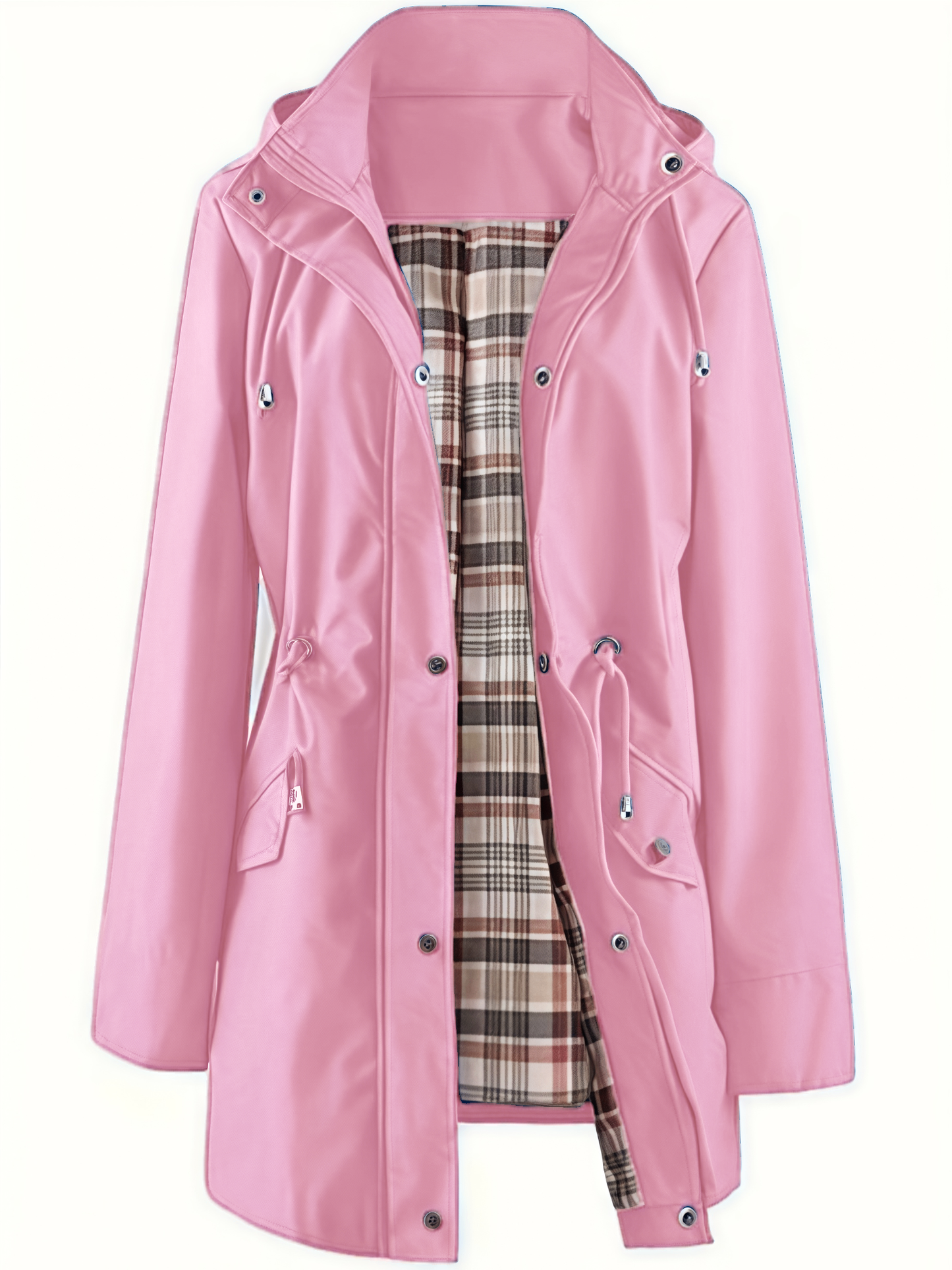 Solid Color Casual Jackets, Waterproof and Windproof Coats, Hooded Windbreakers