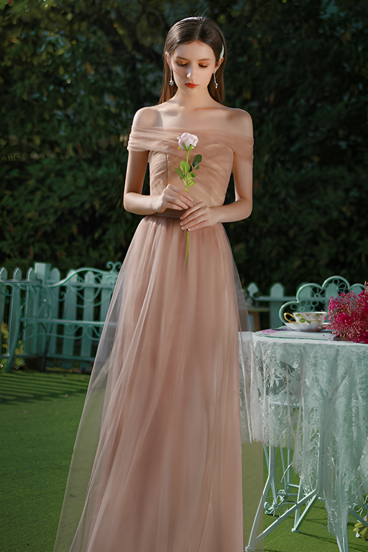 Stunning Mesh Bridesmaid Dress