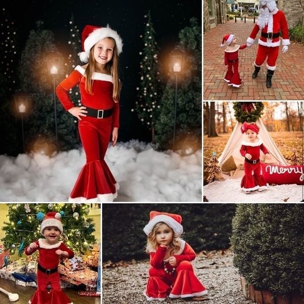 The best gift for children-Santa Baby Christmas Theme Holiday Bell Set