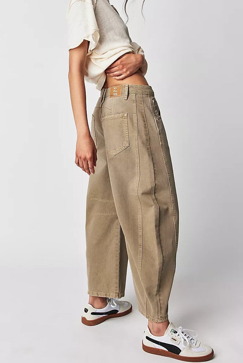 🎁This Week's Special Price $39.99💥Casual And Trendy Mid-Rise Tube Jeans