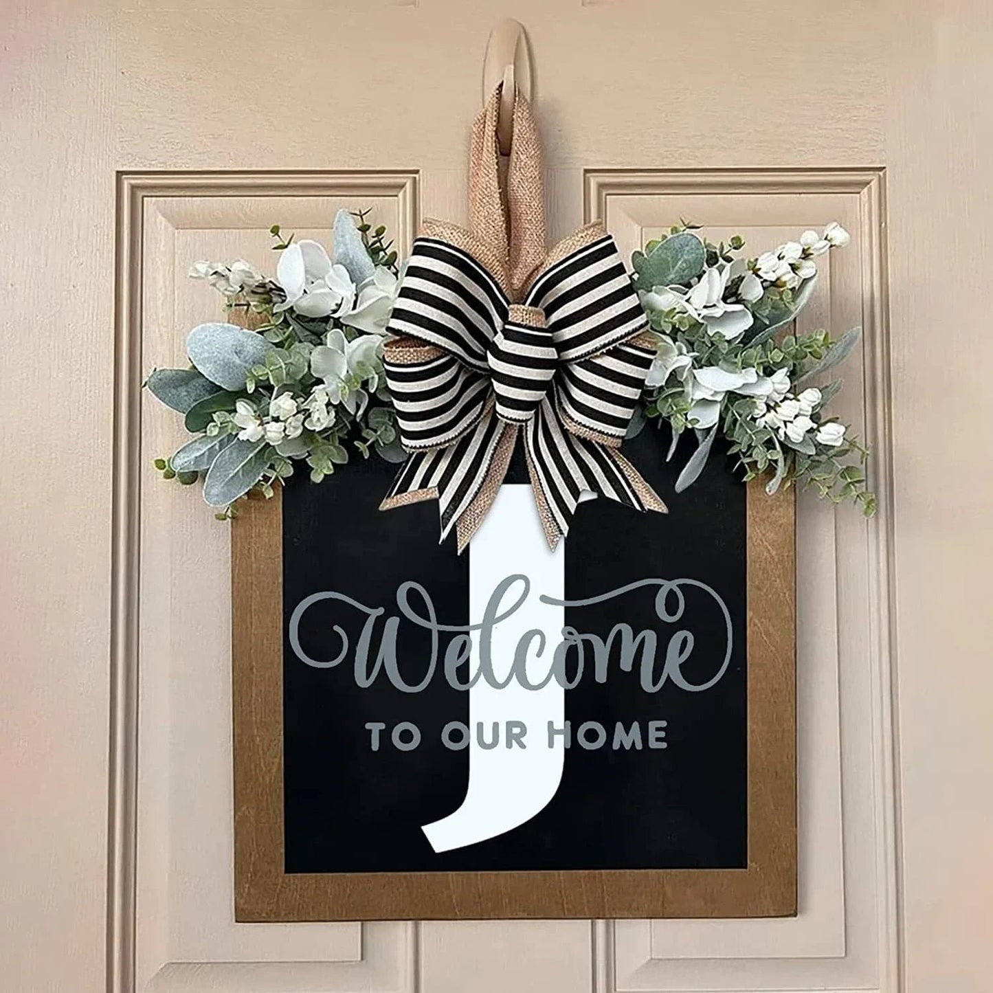 Welcome Front Door Wreath