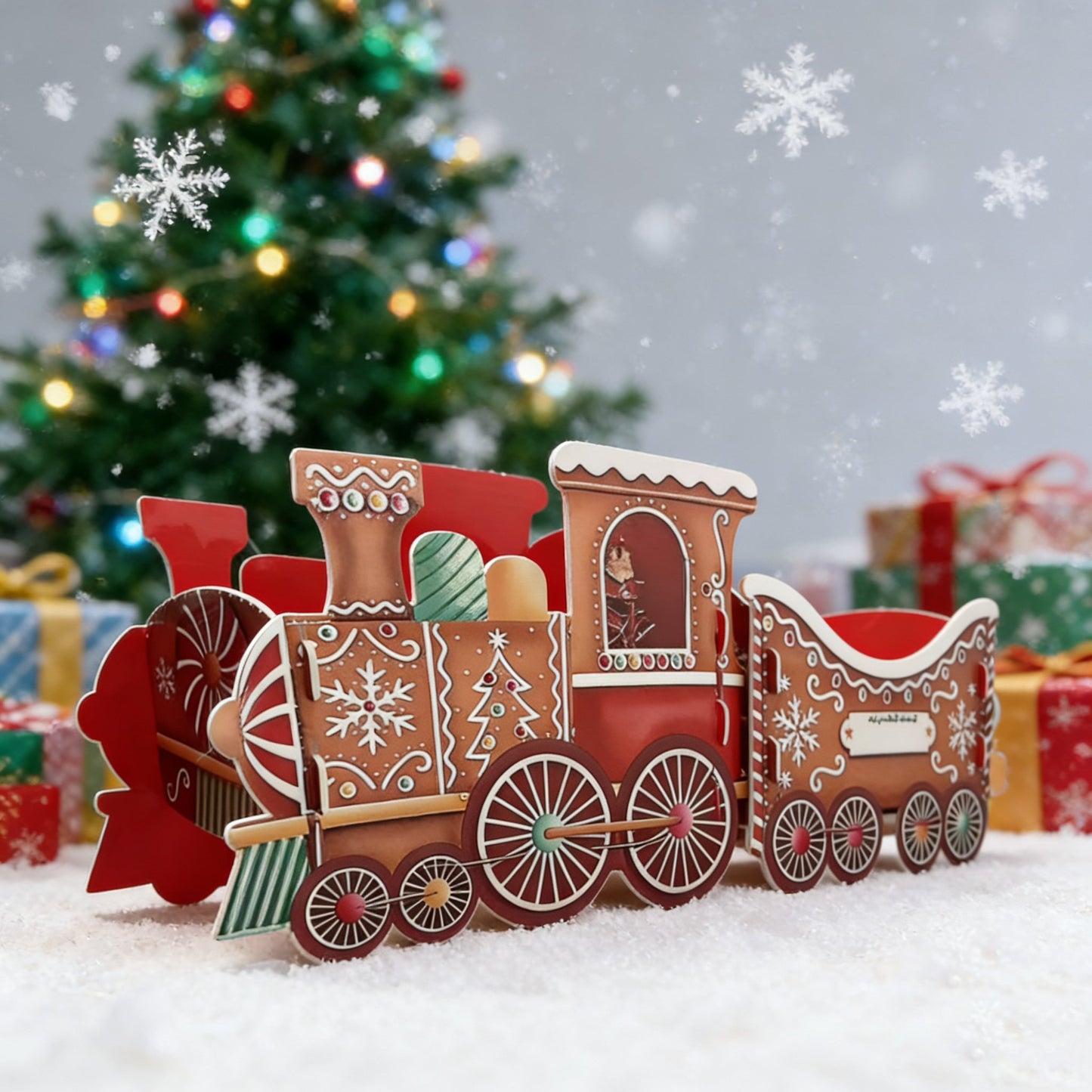 Santa’s Gift Train — Deliver Holiday Cheer in Style!