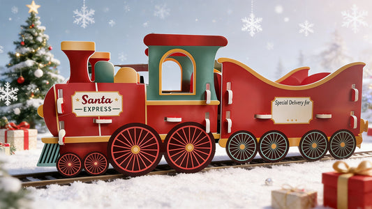 Santa’s Gift Train — Deliver Holiday Cheer in Style!