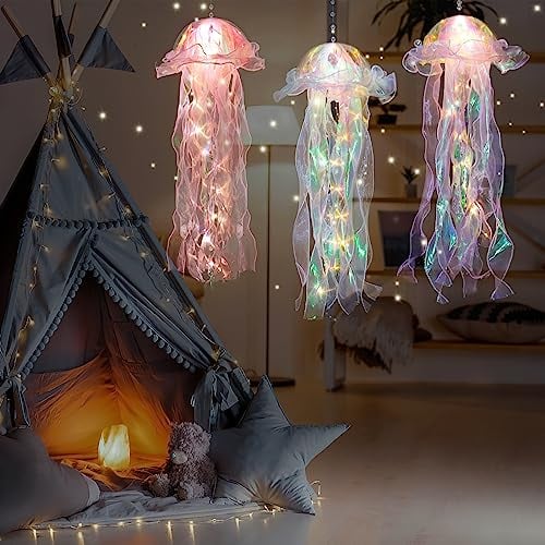 Jellyfish Atmosphere Decor Night Light🎈Buy More Save More