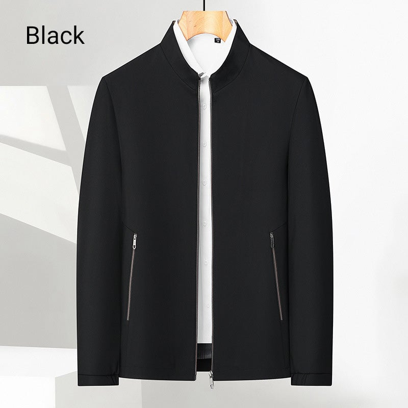 ✨Fall New Arrivals ✨Men's Standing Collar Zipper Casual Jacket