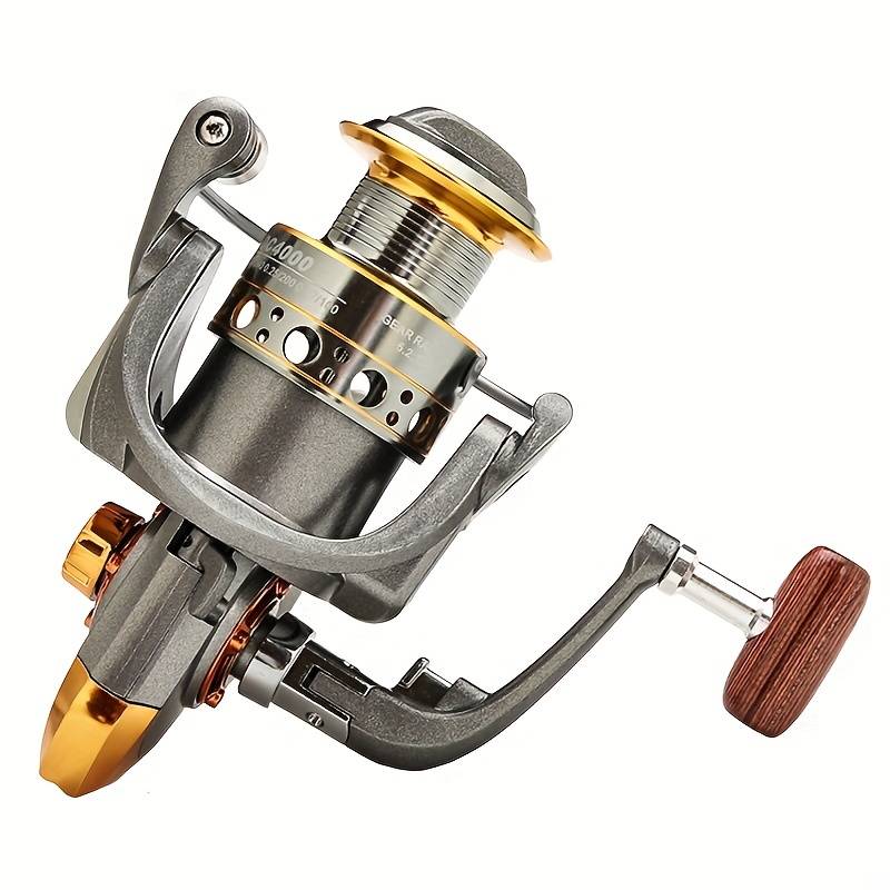 Upgrade Your Fishing Game with a Spinning Reel: Fish Wheel Coil Fixed Spool Gear Equipm