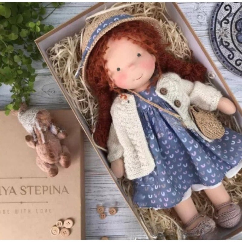 🎁🎁The best gift for children - handmade dolls👧 (Buy 2 and get free shipping)