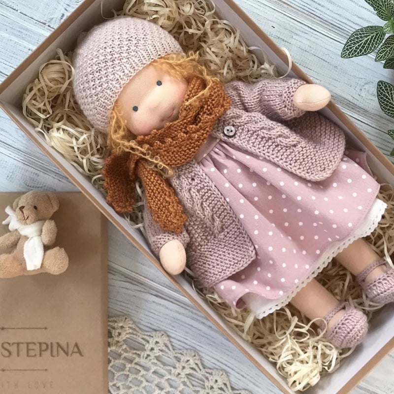 🎁🎁The best gift for children - handmade dolls👧 (Buy 2 and get free shipping)