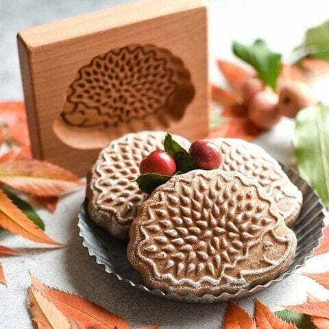 Wood Grain Cookie Mould - Cookie Embossing Mould