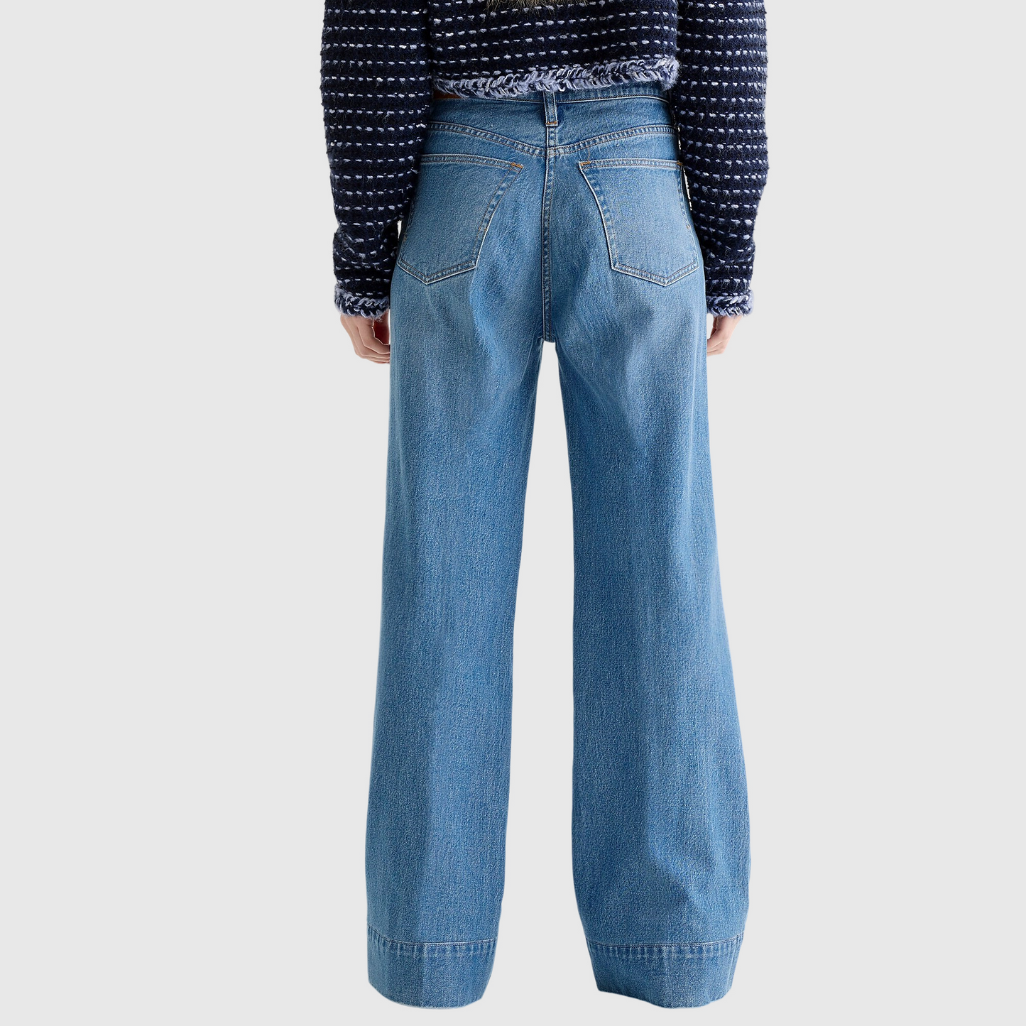 🎁This Week's Special Price $39.99💥Tall Wide Leg Denim Trouser