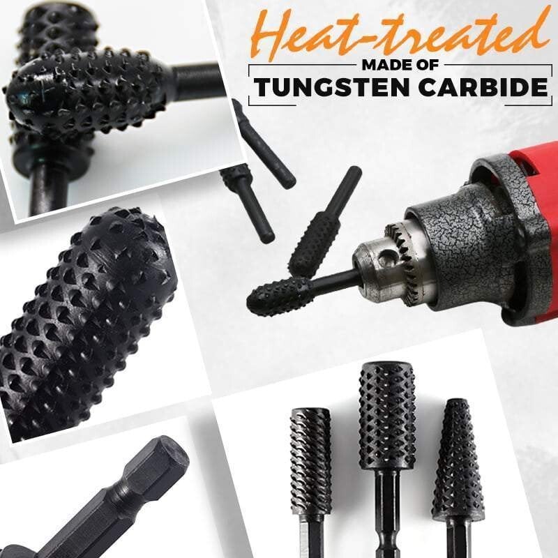 🔥Hot-Sale--Premium Tungsten Steel Carbide Rotary Burr Set 🔥