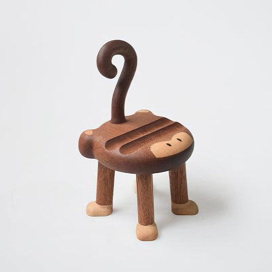 Animal Cell Phone Stand Wooden