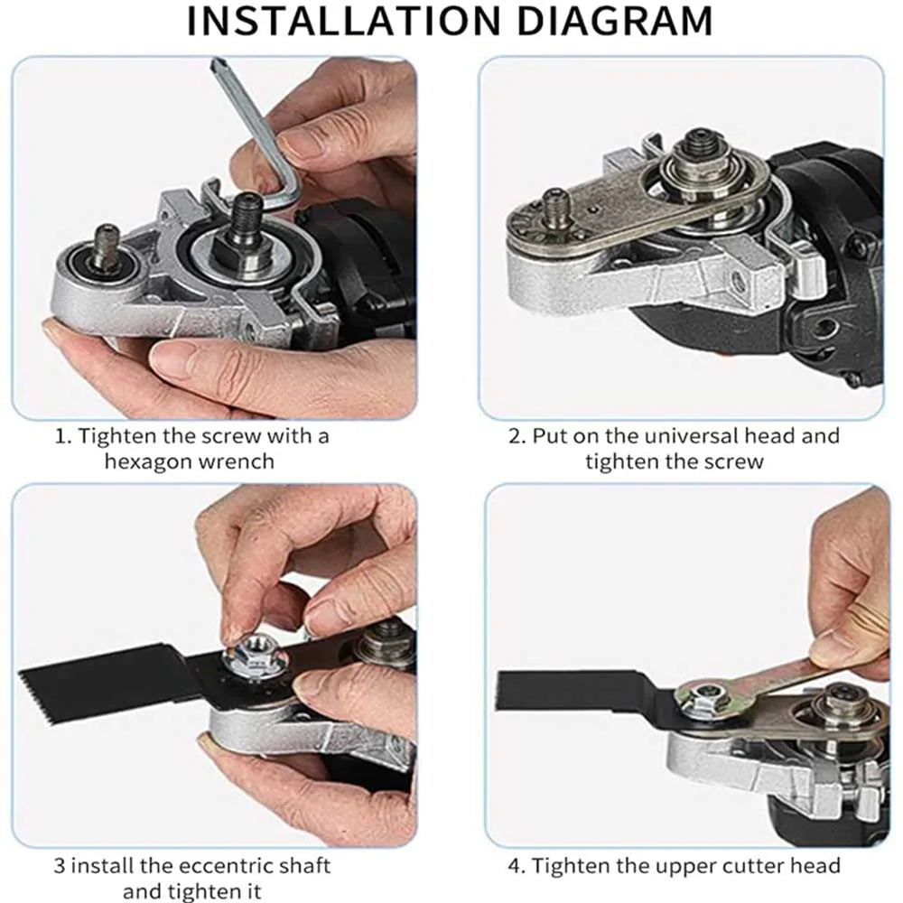 Angle Grinder Conversion Universal Head Set