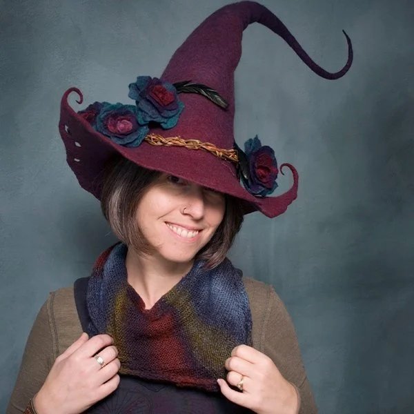 🔥 Last Day Promotion 49% OFF 🔥Halloween Party Felt Witch Hats