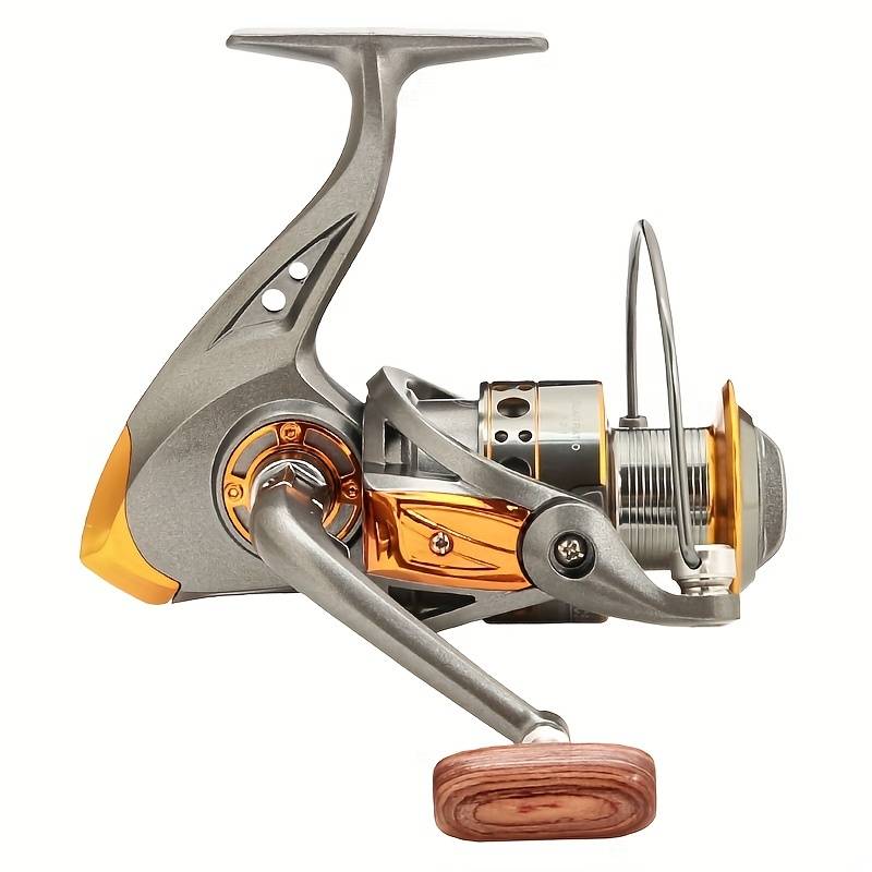 Upgrade Your Fishing Game with a Spinning Reel: Fish Wheel Coil Fixed Spool Gear Equipm