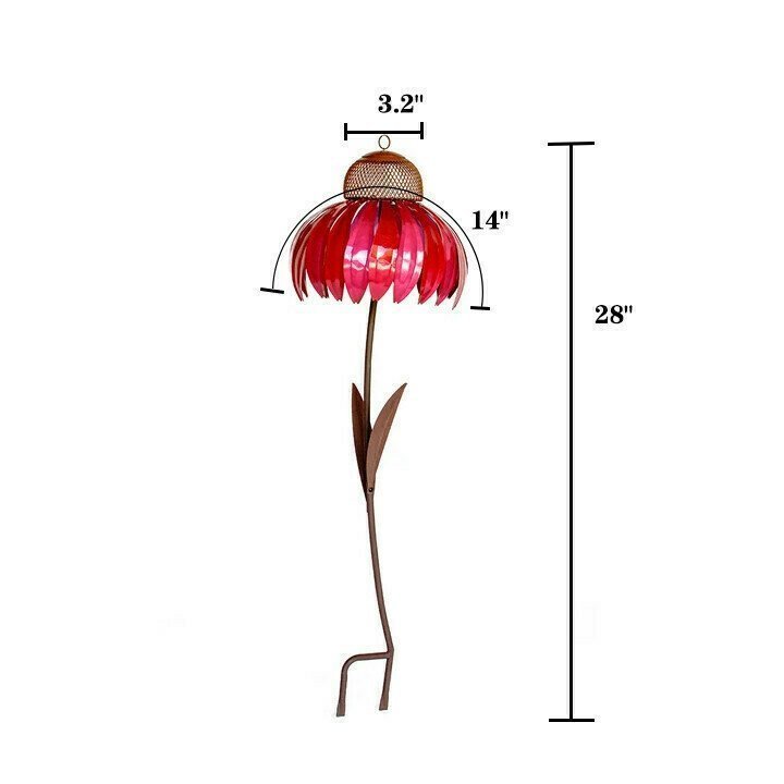 Pink Coneflower Bird Feeder