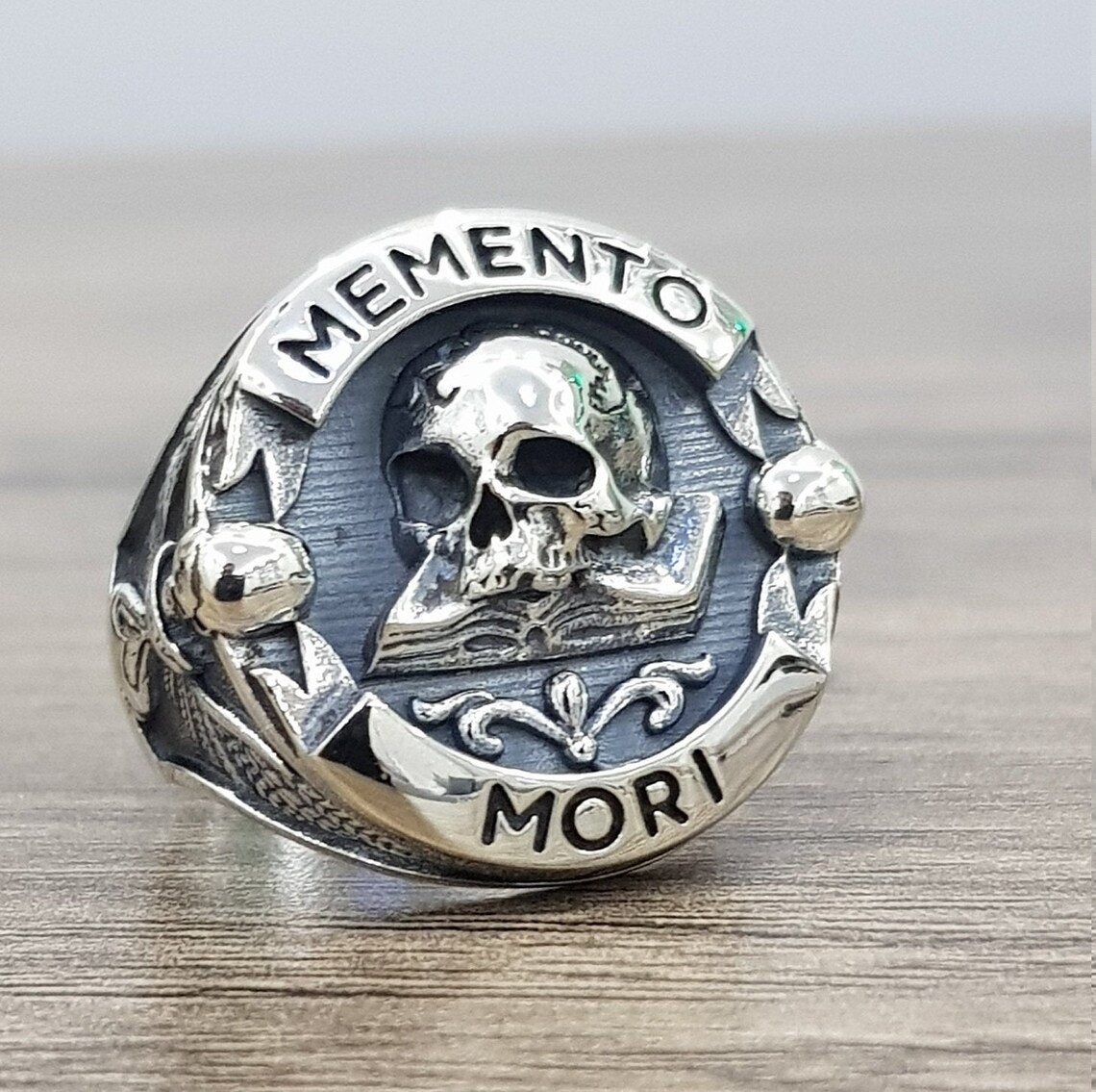 Skull Sterling Silver Ring