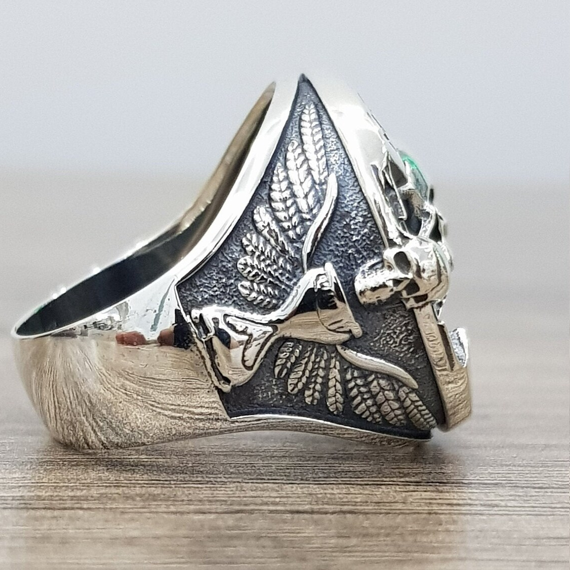 Skull Sterling Silver Ring