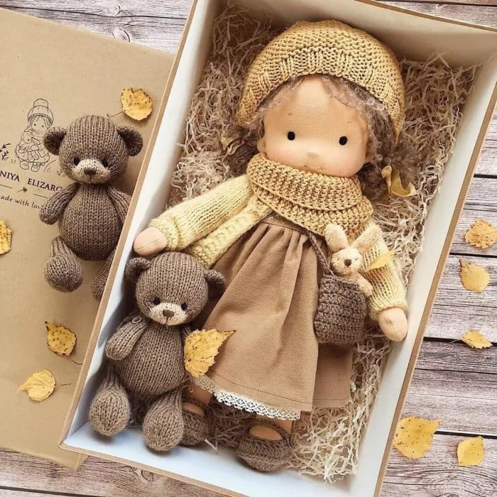 🎁🎁The best gift for children - handmade dolls👧 (Buy 2 and get free shipping)