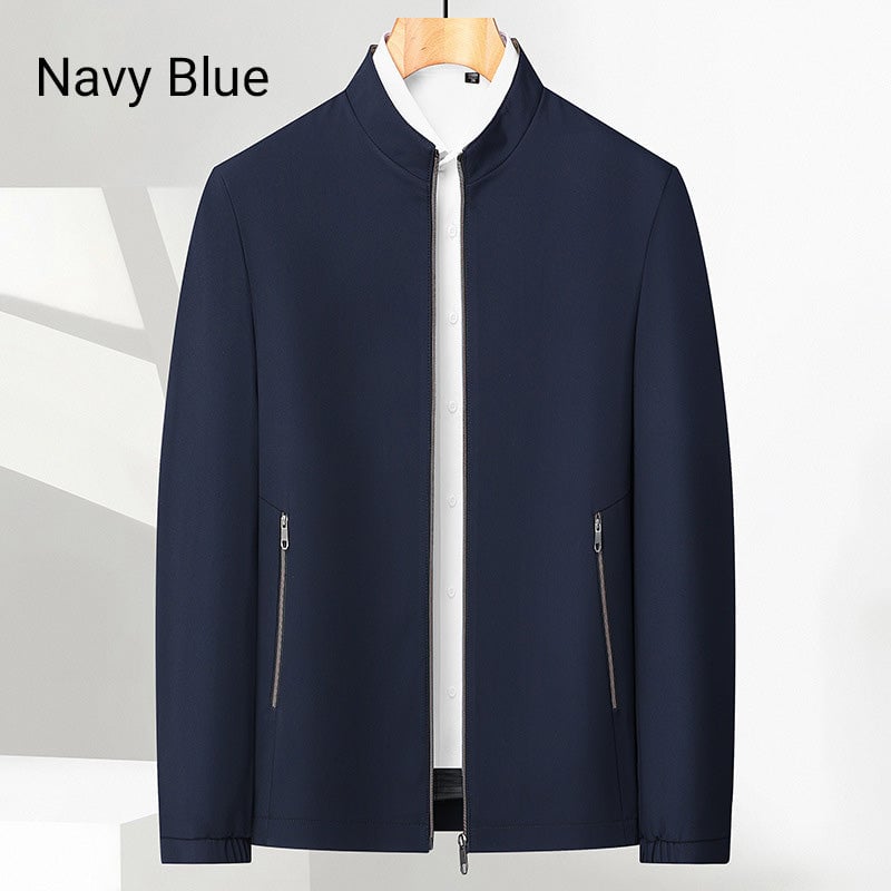 ✨Fall New Arrivals ✨Men's Standing Collar Zipper Casual Jacket