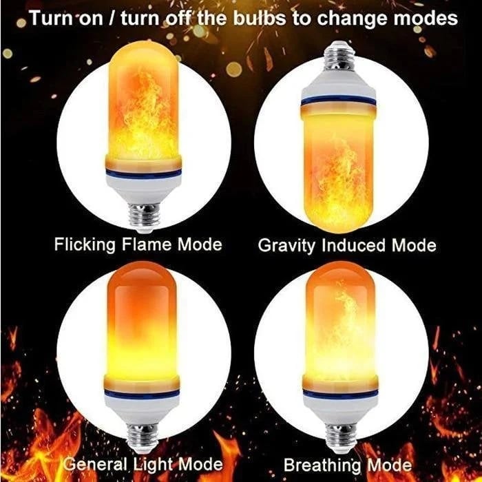 HOT SALE UPGRADE LED FLAME LIGHT BULB