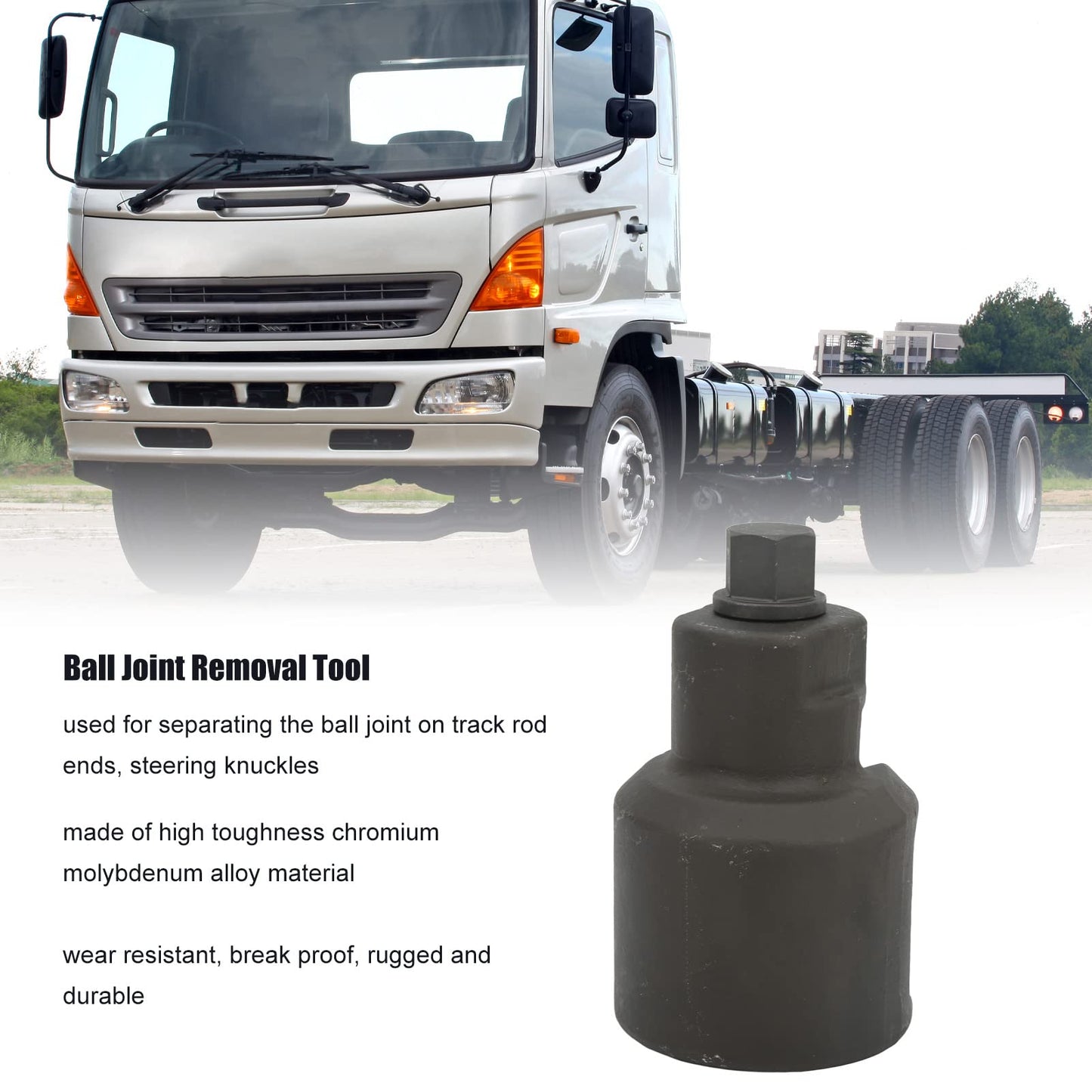 Ball Head Ball Cage Extractor for Large Trucks and Trucks Manual Steering Rod Rocker Arm Removal Tool