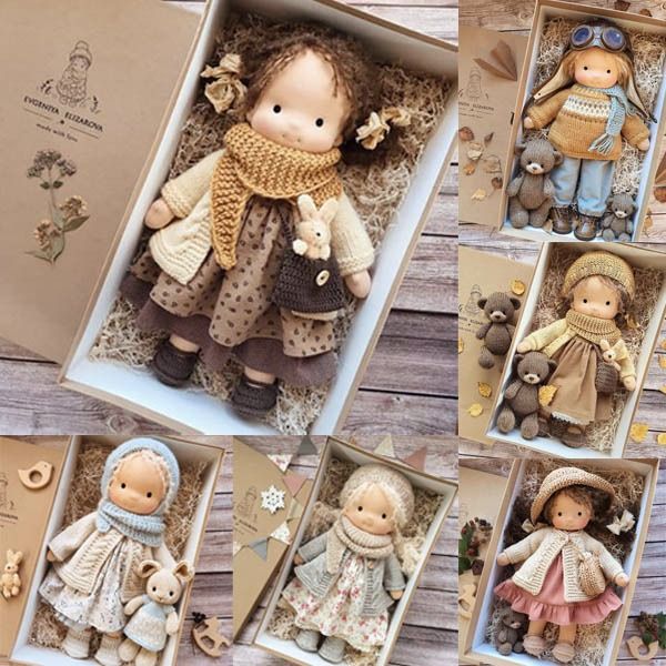 🎁🎁The best gift for children - handmade dolls👧 (Buy 2 and get free shipping)