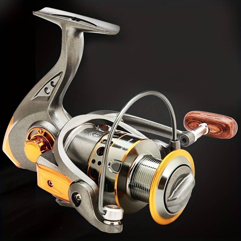 Upgrade Your Fishing Game with a Spinning Reel: Fish Wheel Coil Fixed Spool Gear Equipm