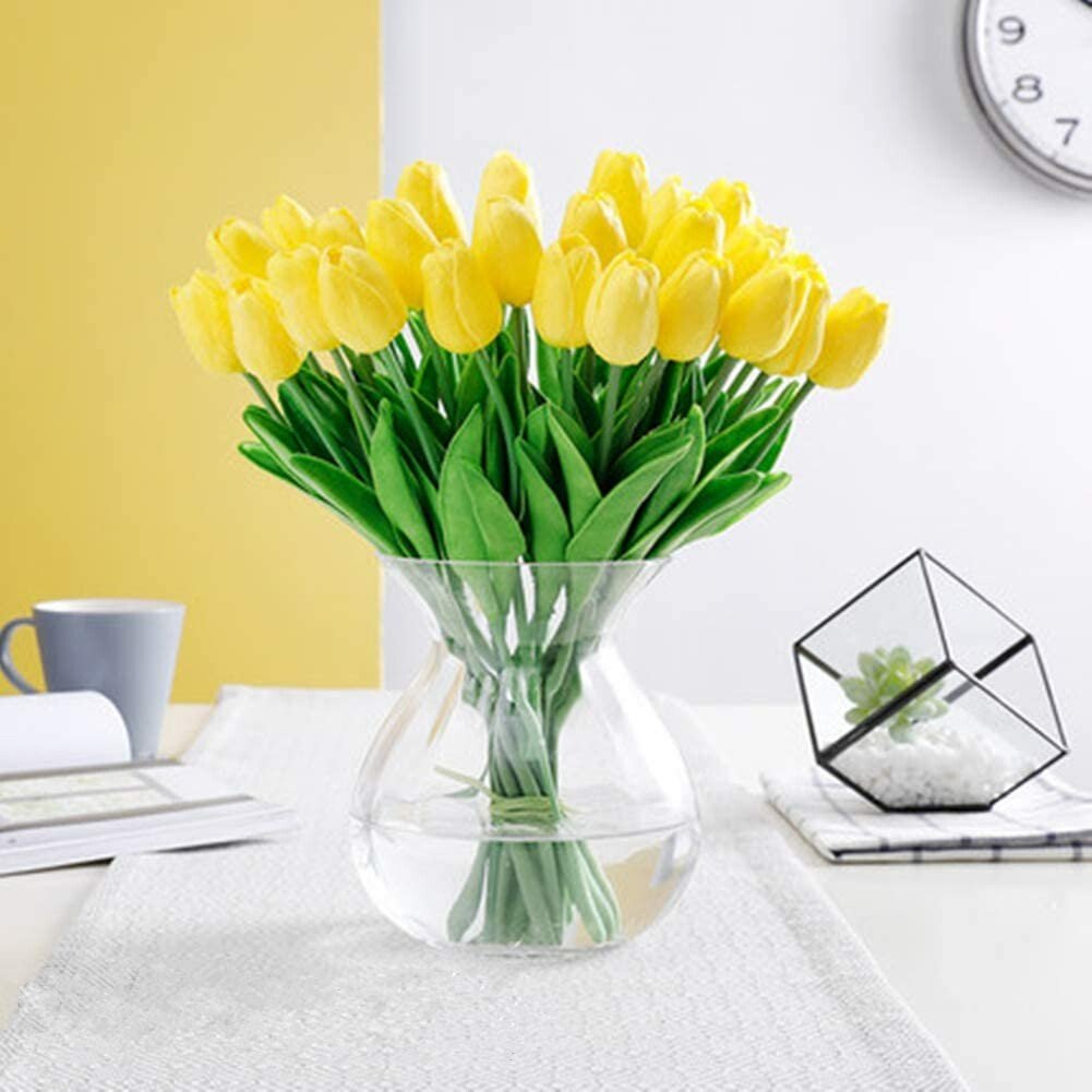 High Quality Artificial Latex Tulips(PCS 10)