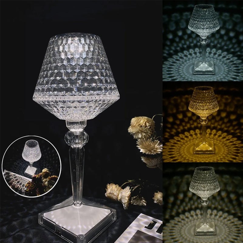 New Crystal Table Lamp