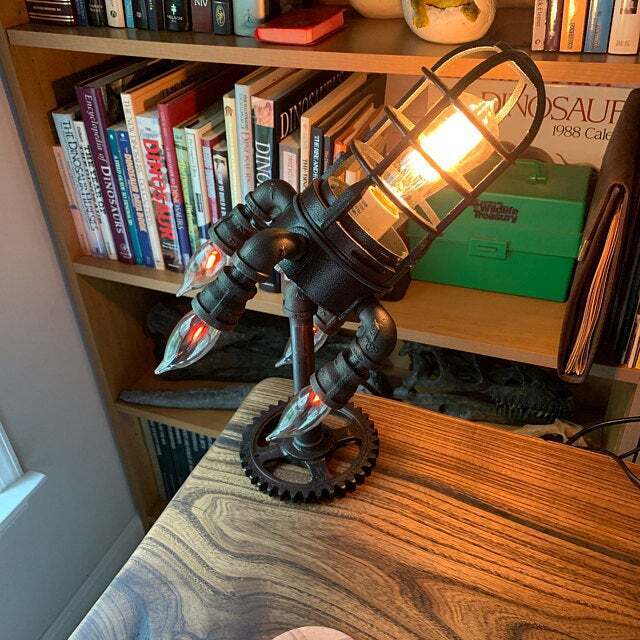 🔥Hot Sale🎁- Steampunk Rocket Lamp