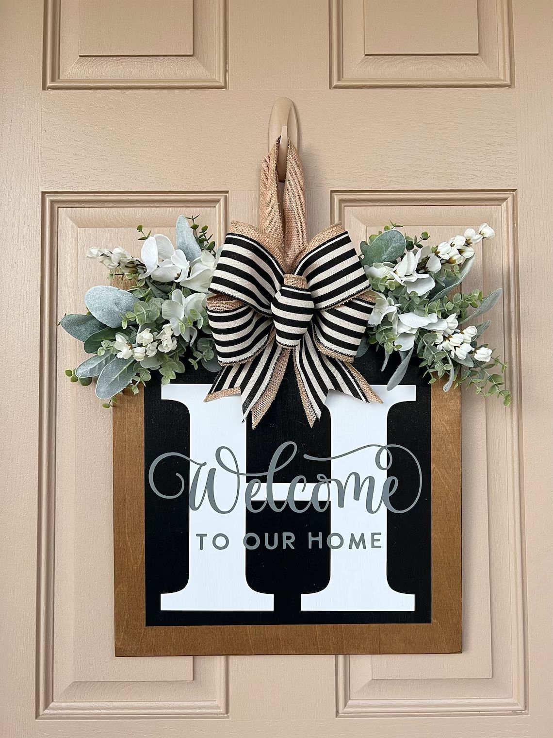 Welcome Front Door Wreath